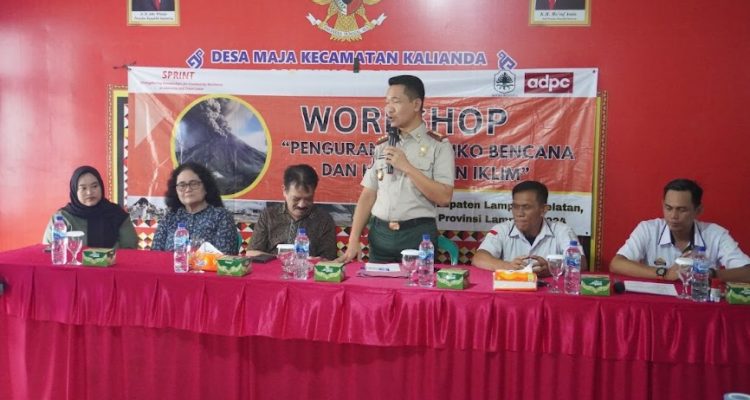 Mitra Bentala Gelar Workshop Pengurangan Risiko Bencana dan Ketahanan Iklim di Desa Maja, Kabupaten Lampung Selatan