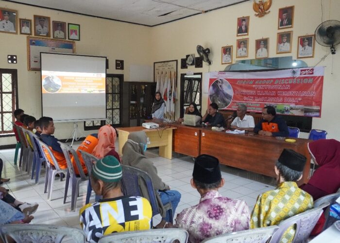 Focus Group Discussion (FGD) Kelompok Rentan dalam Penyusunan Dokumen Kajian Kerentanan dan Kapasitas Masyarakat