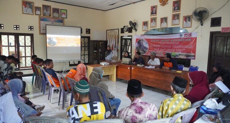 Focus Group Discussion (FGD) Kelompok Rentan dalam Penyusunan Dokumen Kajian Kerentanan dan Kapasitas Masyarakat