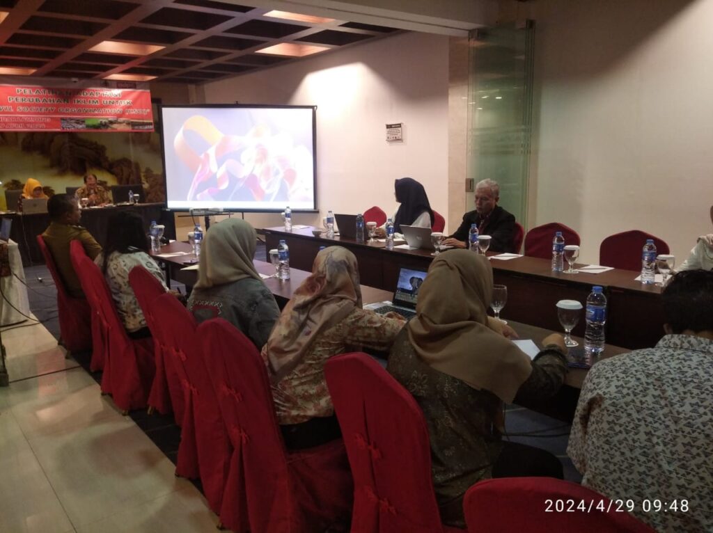 Mitra Bentala Gelar Pelatihan Adaptasi Perubahan Iklim untuk Civil Society Organization (CSO)