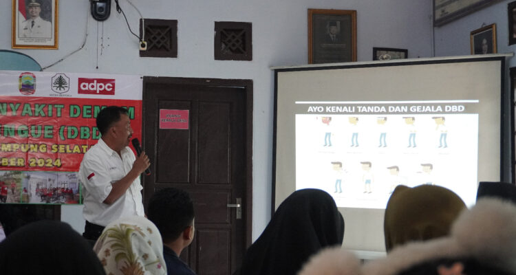 Sosialisasi DBD di Kelawi